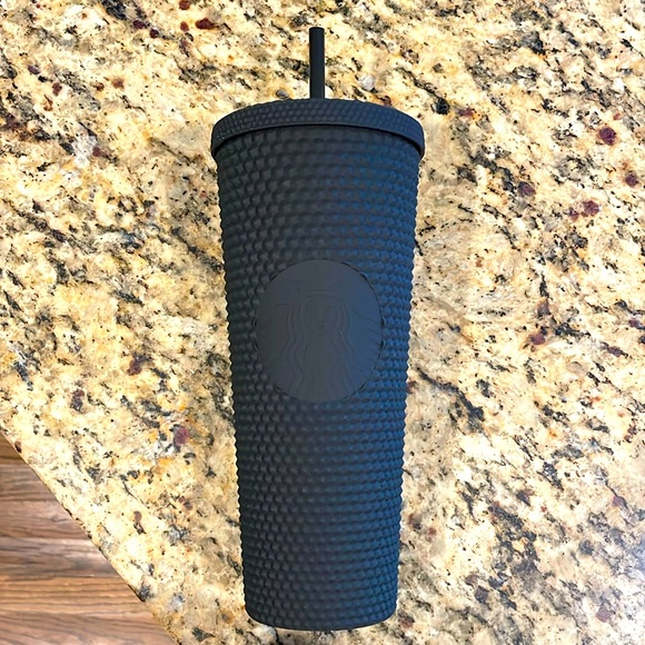 Starbucks tumbler matte black studded. BRAND NEW! - Picture 1 of 1